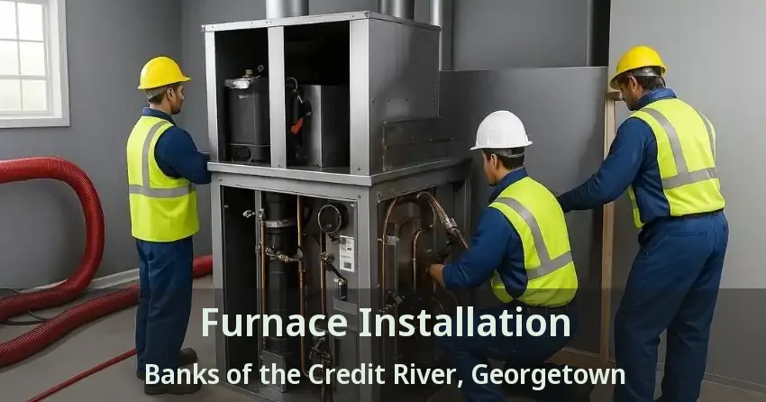 Furnace Installation Banks of the Credit River, Georgetown - ON