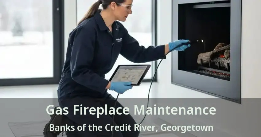 Gas Fireplace Maintenance Banks of the Credit River, Georgetown - ON