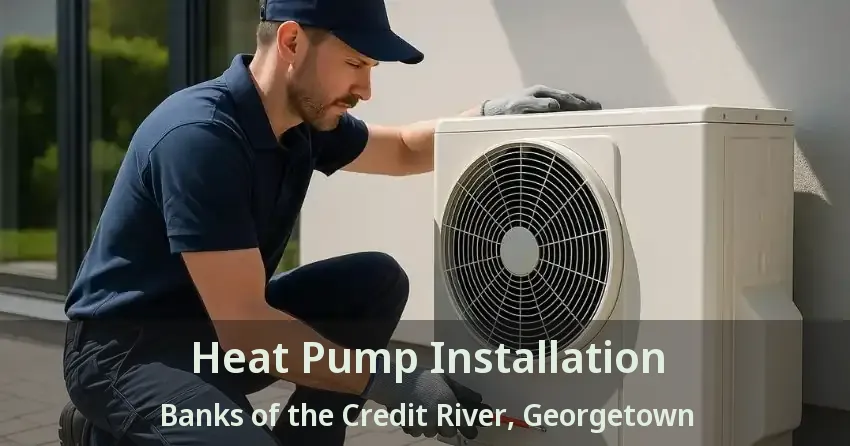 Heat Pump Installation Banks of the Credit River, Georgetown - ON