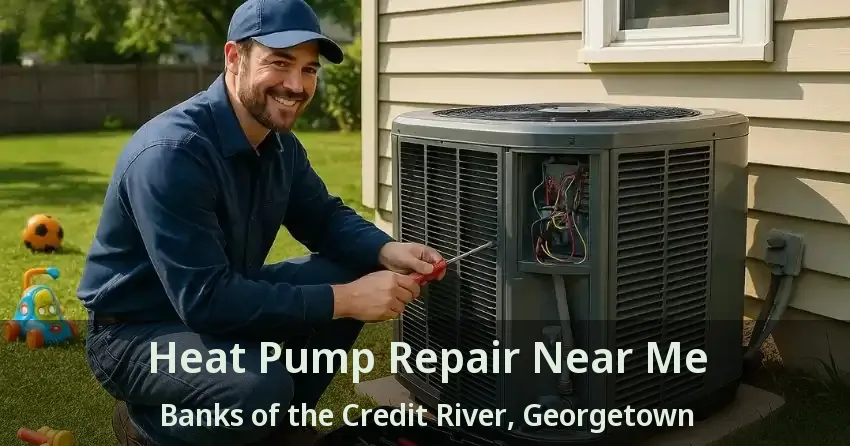 Heat Pump Repair Near Me Banks of the Credit River, Georgetown - ON