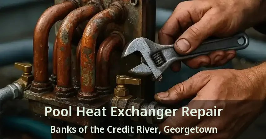 Pool Heat Exchanger Repair Banks of the Credit River, Georgetown - ON