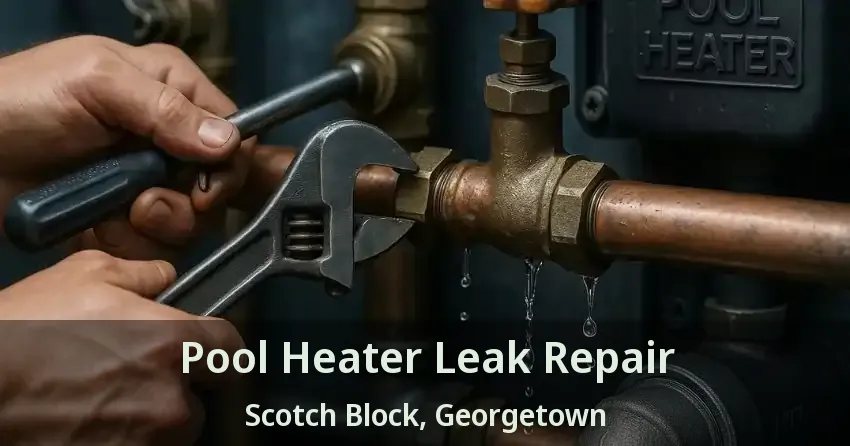 Pool Heater Leak Repair Scotch Block, Georgetown - ON